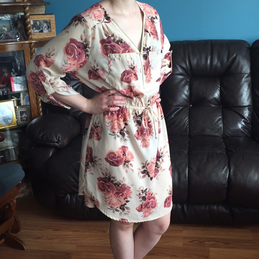 Floral Dress , can be dressed up or down